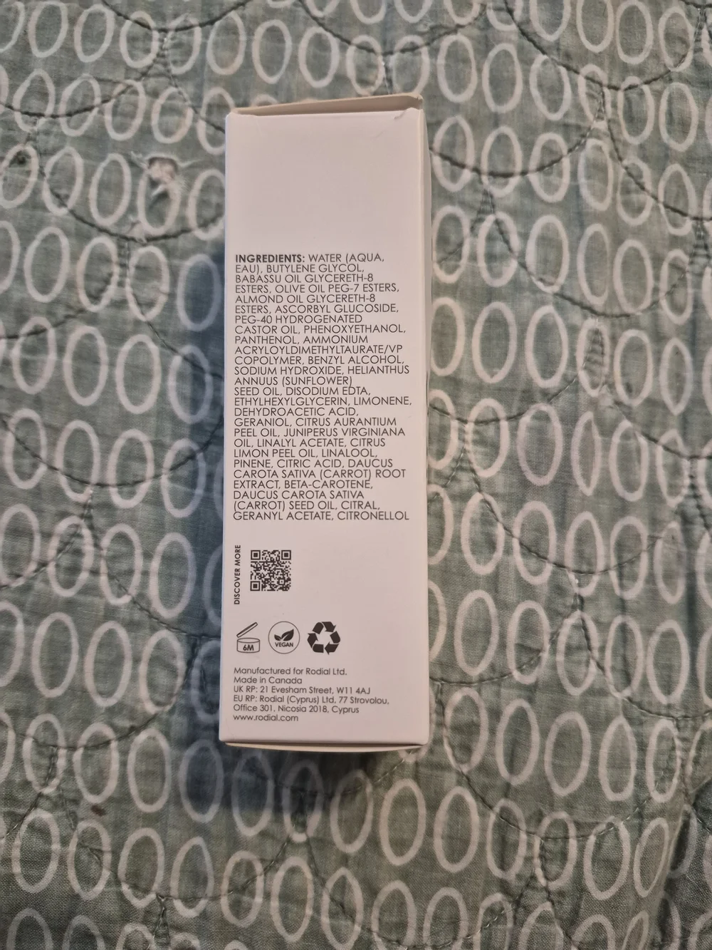 Rodial brighten skin